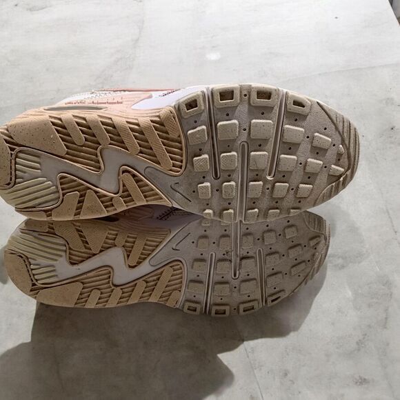 Nike Air Max 90 Women's Sneakers White Pink‎ Rose  Athletic Running Shoes sz 7.5 - Picture 8 of 8